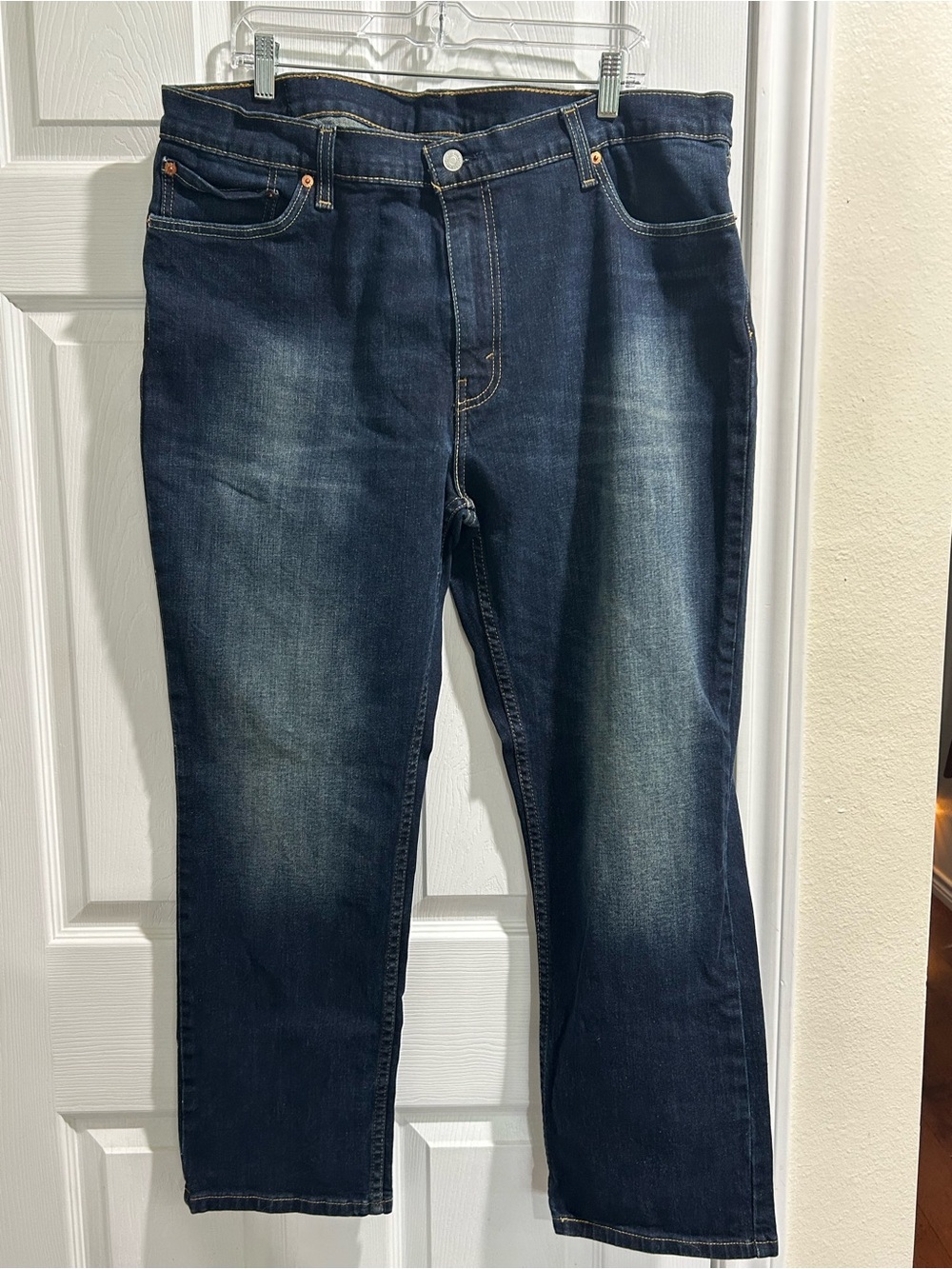 Levi's Men’s Straight Leg Dark Indigo Jeans